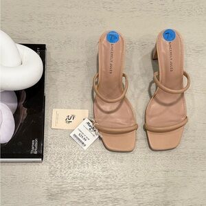 Sincerely Jules Nude Heels NWT (Size: 7.5)
